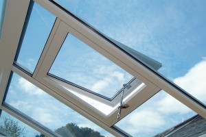 Open Manual PVC Roof Vent