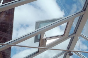 Open Electric PVC Roof Vent