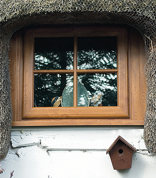 Irish Oak Astragal Bar Window