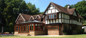 A seasoned oak orangery in Ewhurst Surrey